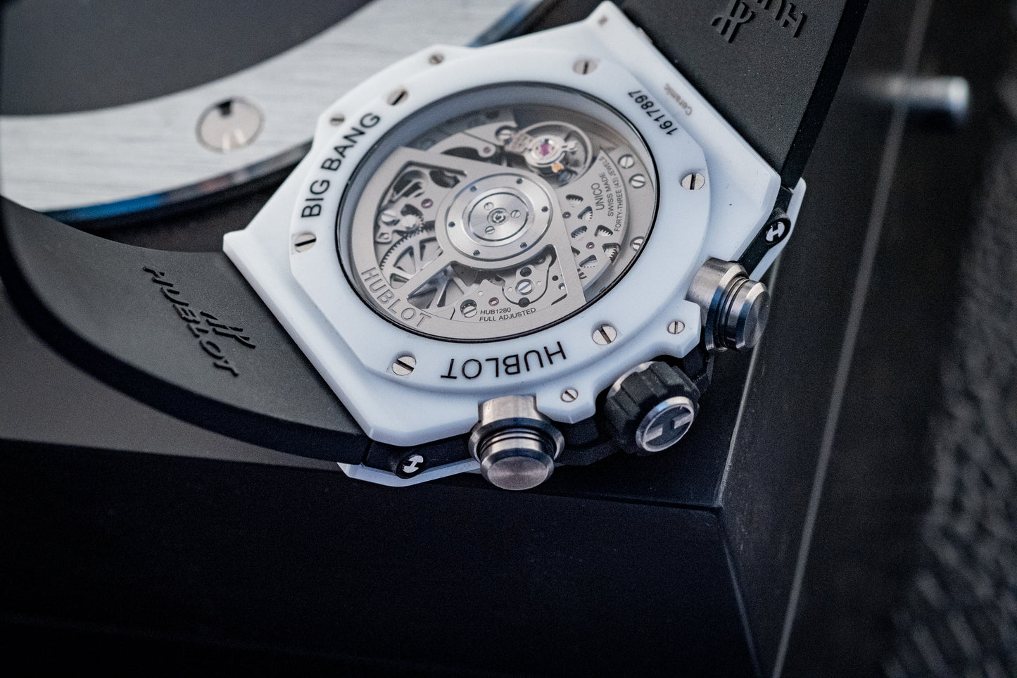 Hublot Big Bang Unico 2022 Ceramic 44MM Box And Papers Ref 421.HX.1170.RX