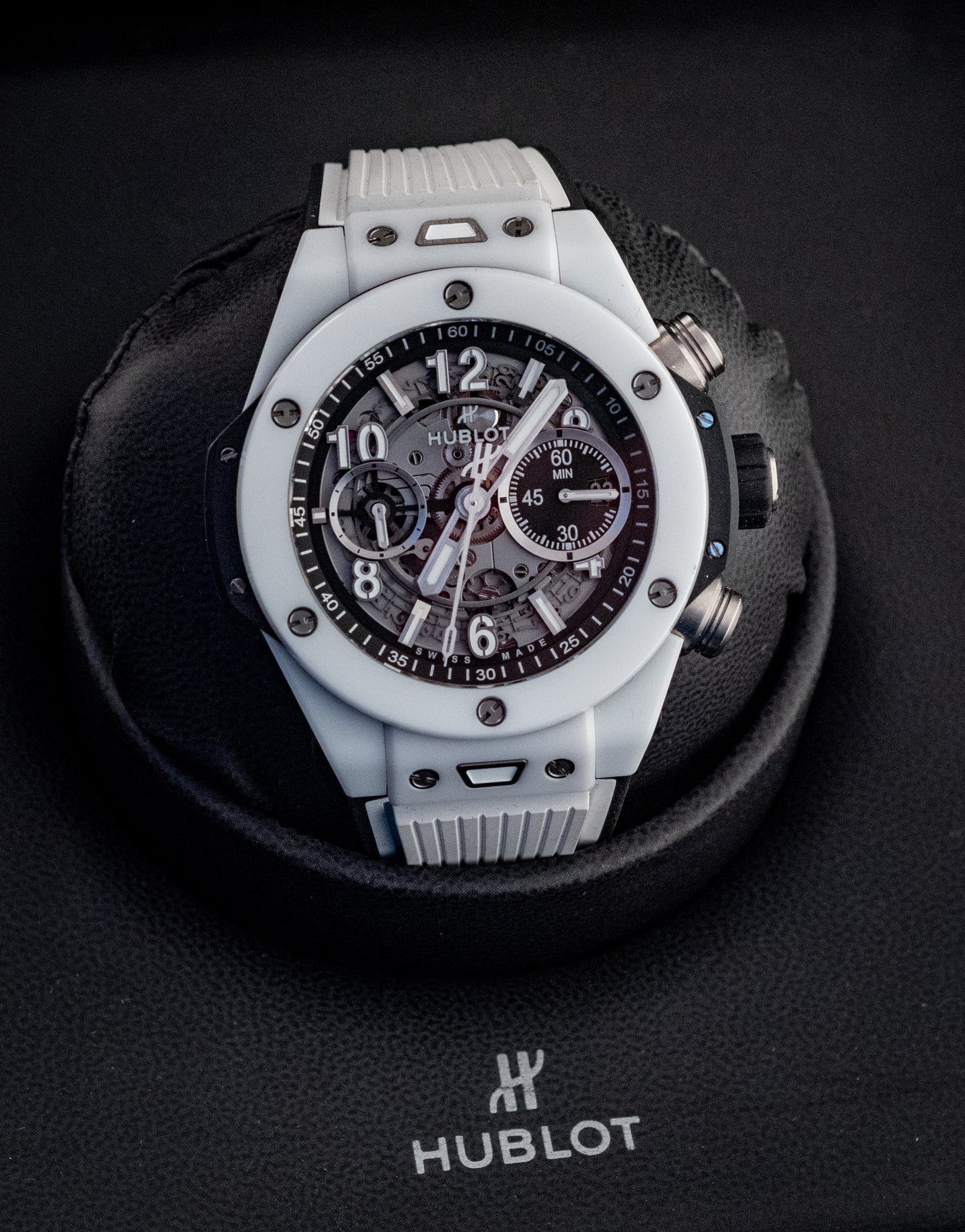 Hublot Big Bang Unico 2022 Ceramic 44MM Box And Papers Ref 421.HX.1170.RX