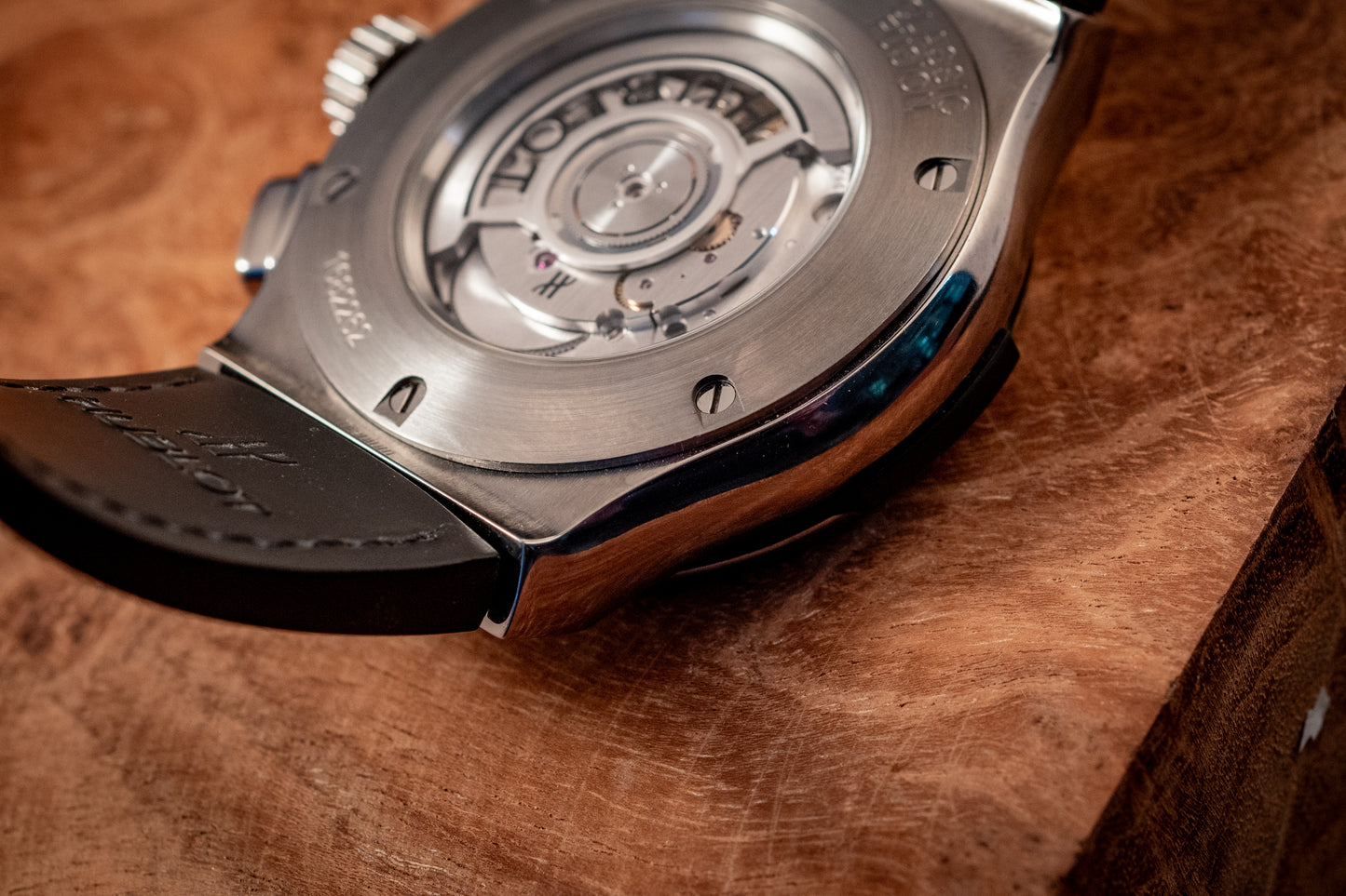 Hublot Classic Fusion Chronograph 45MM Titanium Racing Grey 2024 E Warranty Papers Reference 521.NX.7071.LR