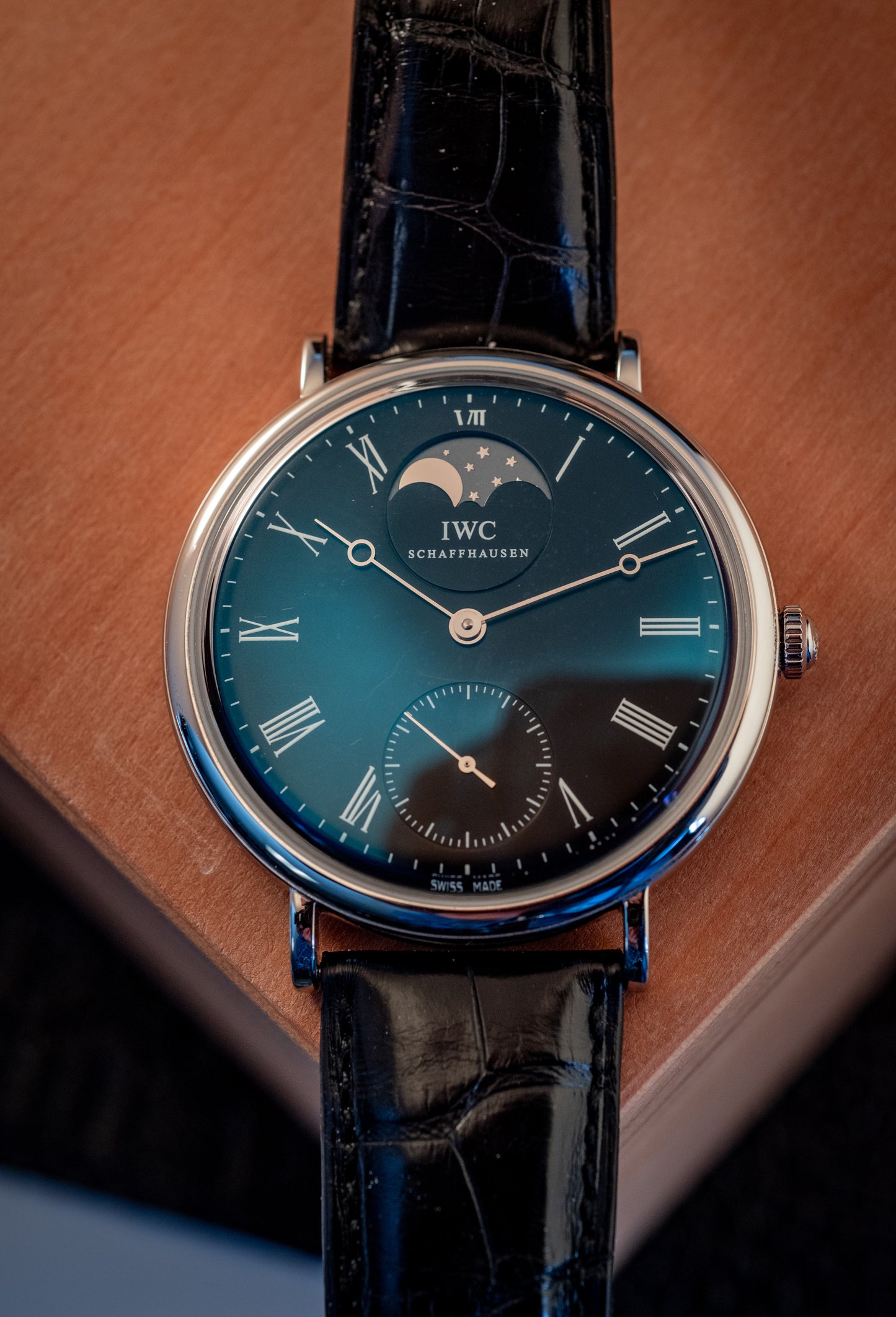 IWC Portofino Hand-Wound 46MM Full Set Box And Papers Ref IW544801