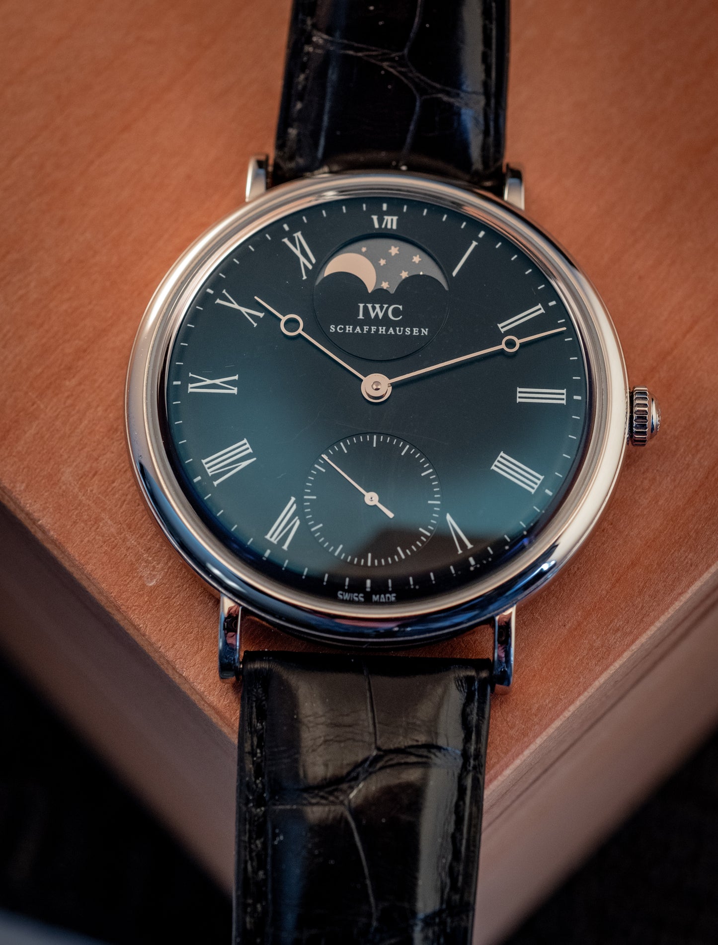 IWC Portofino Hand-Wound 46MM Full Set Box And Papers Ref IW544801