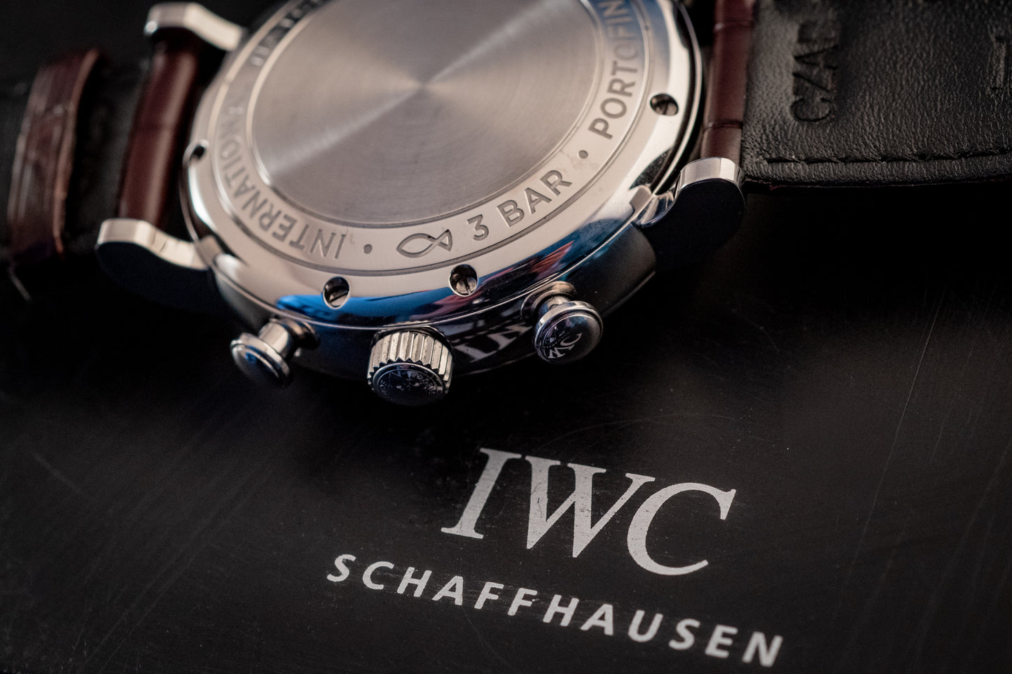 IWC Portofino Chronograph 2020 White Dial Box And Papers Ref IW391027