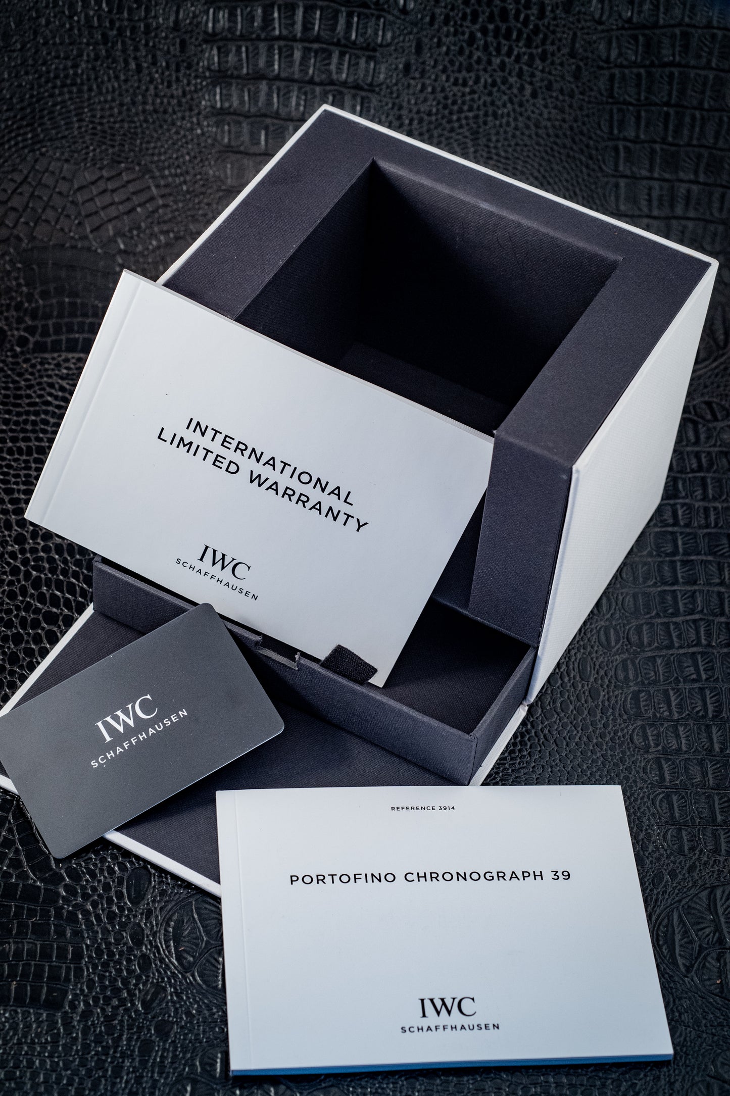 IWC Portofino 2022 Chronograph Green Dial 39MM Warranty Unti 4/2030 Box And Papers Ref IW391405