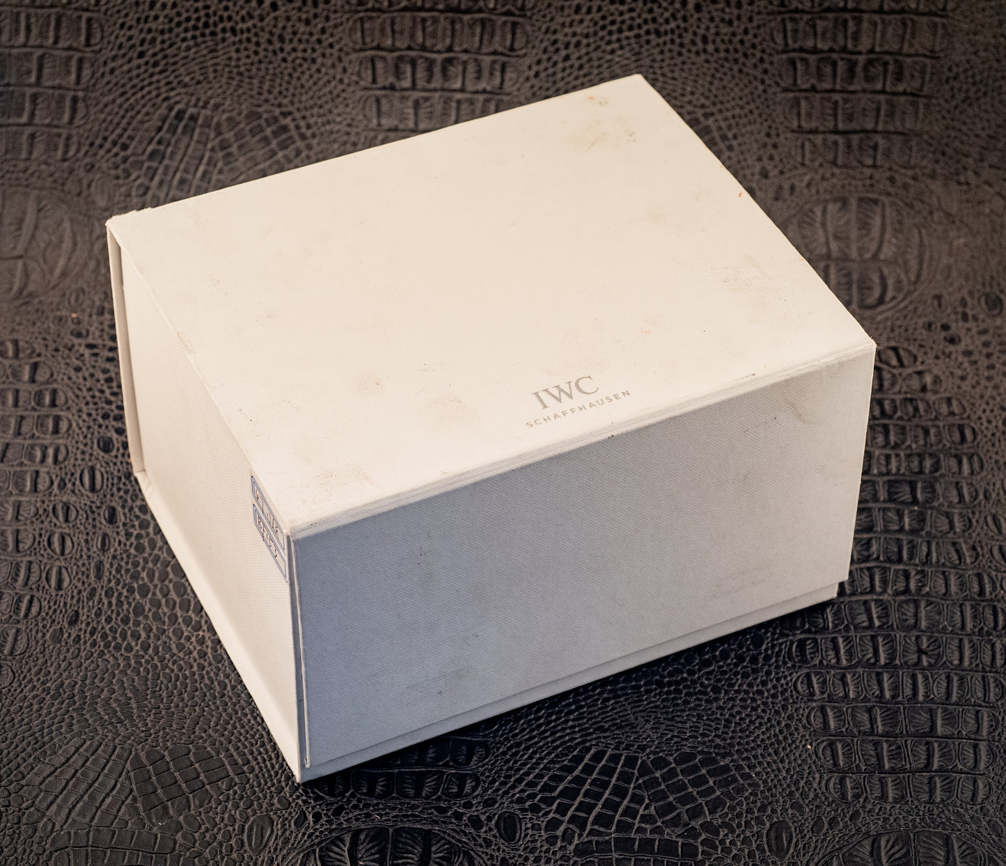 IWC Portuguese Chronograph Black Strap Box And Papers Ref IW371446