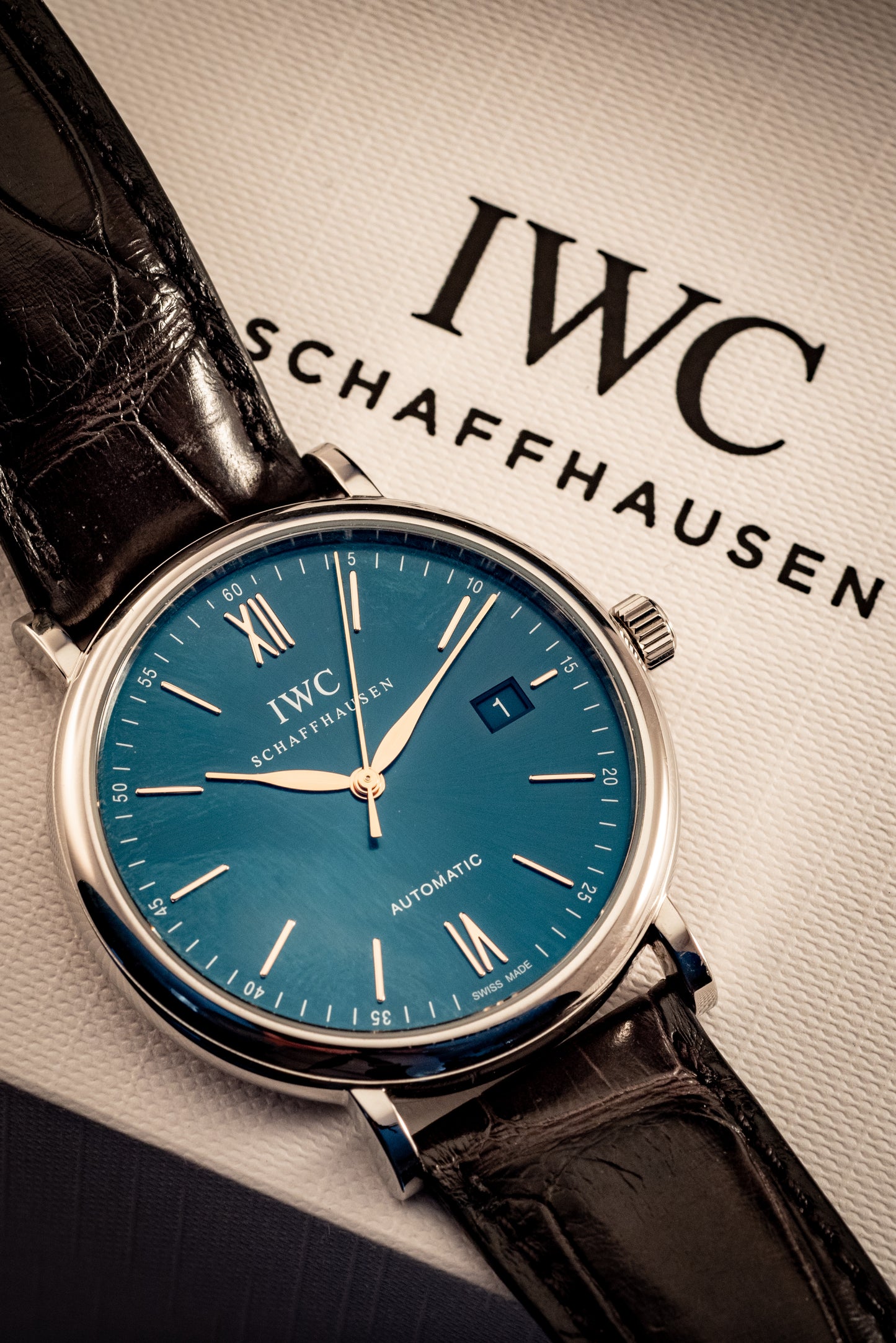 IWC Portofina Automatic 40MM Blue Dial 2025 Ref IW356523 Box And Papers