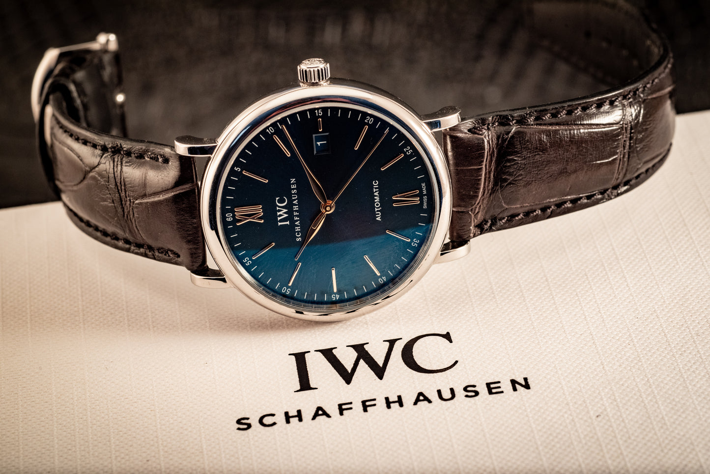 IWC Portofina Automatic 40MM Blue Dial 2025 Ref IW356523 Box And Papers