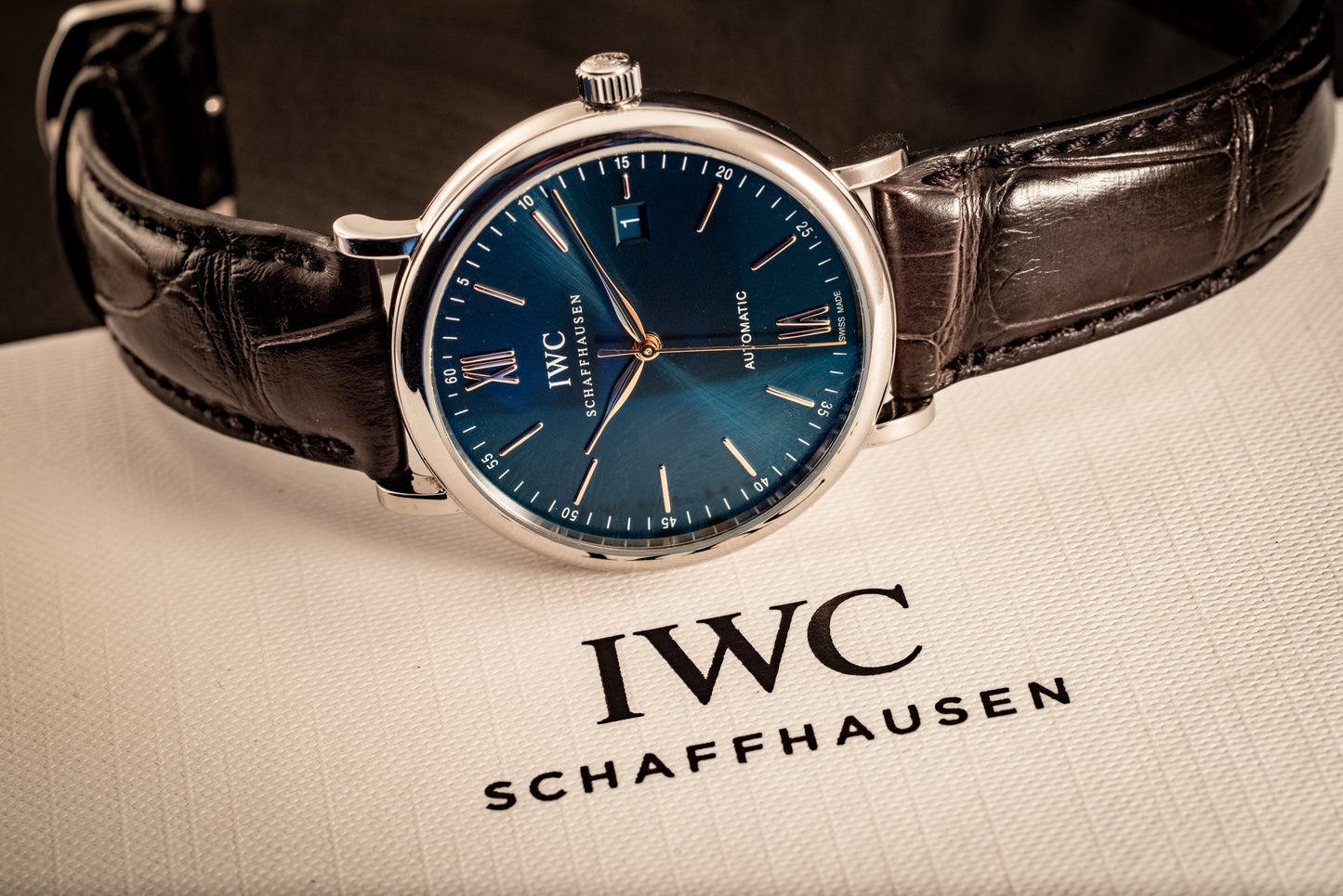 IWC Portofina Automatic 40MM Blue Dial 2025 Ref IW356523 Box And Papers