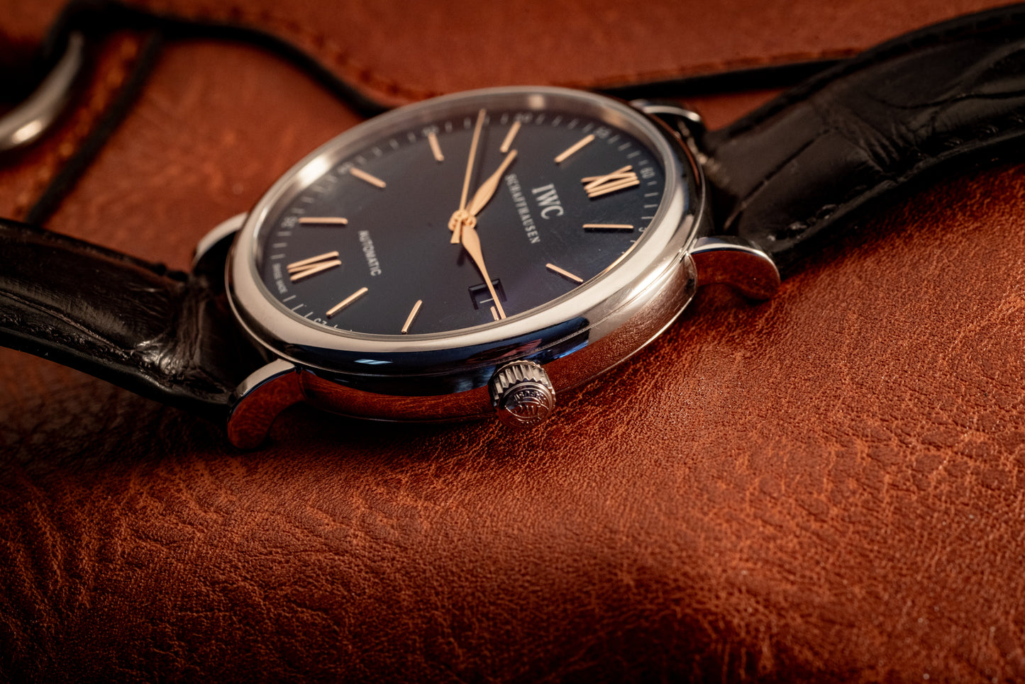 IWC Portofina Automatic 40MM Blue Dial 2025 Ref IW356523 Box And Papers