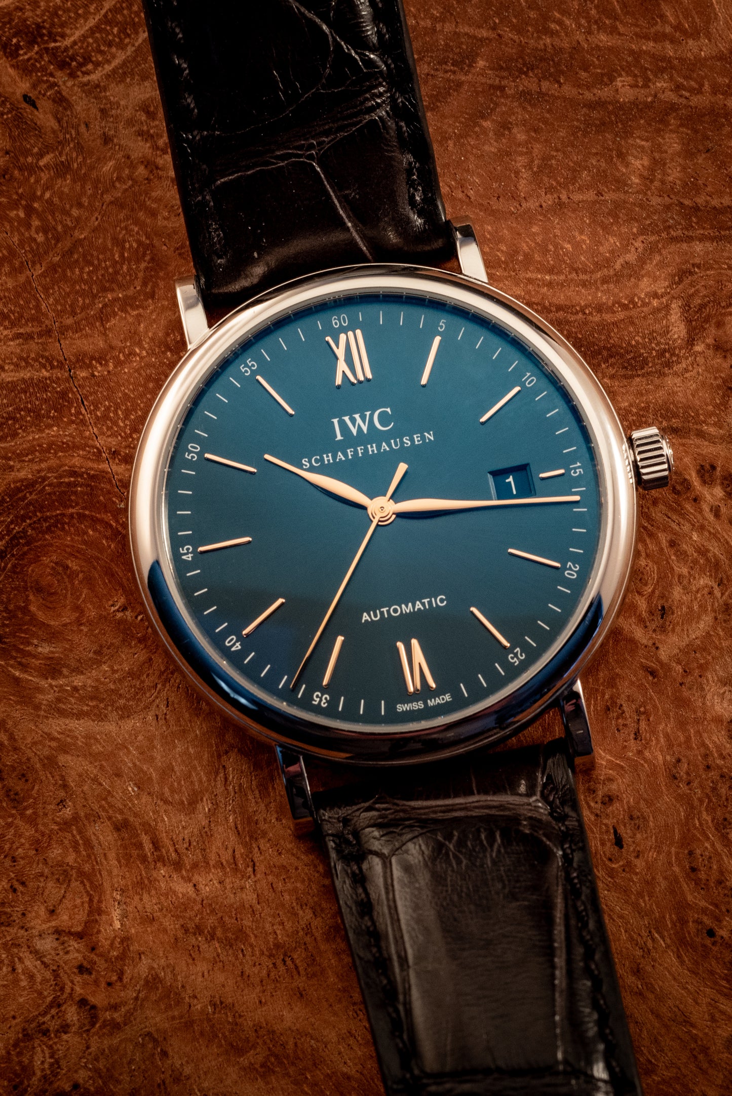 IWC Portofina Automatic 40MM Blue Dial 2025 Ref IW356523 Box And Papers