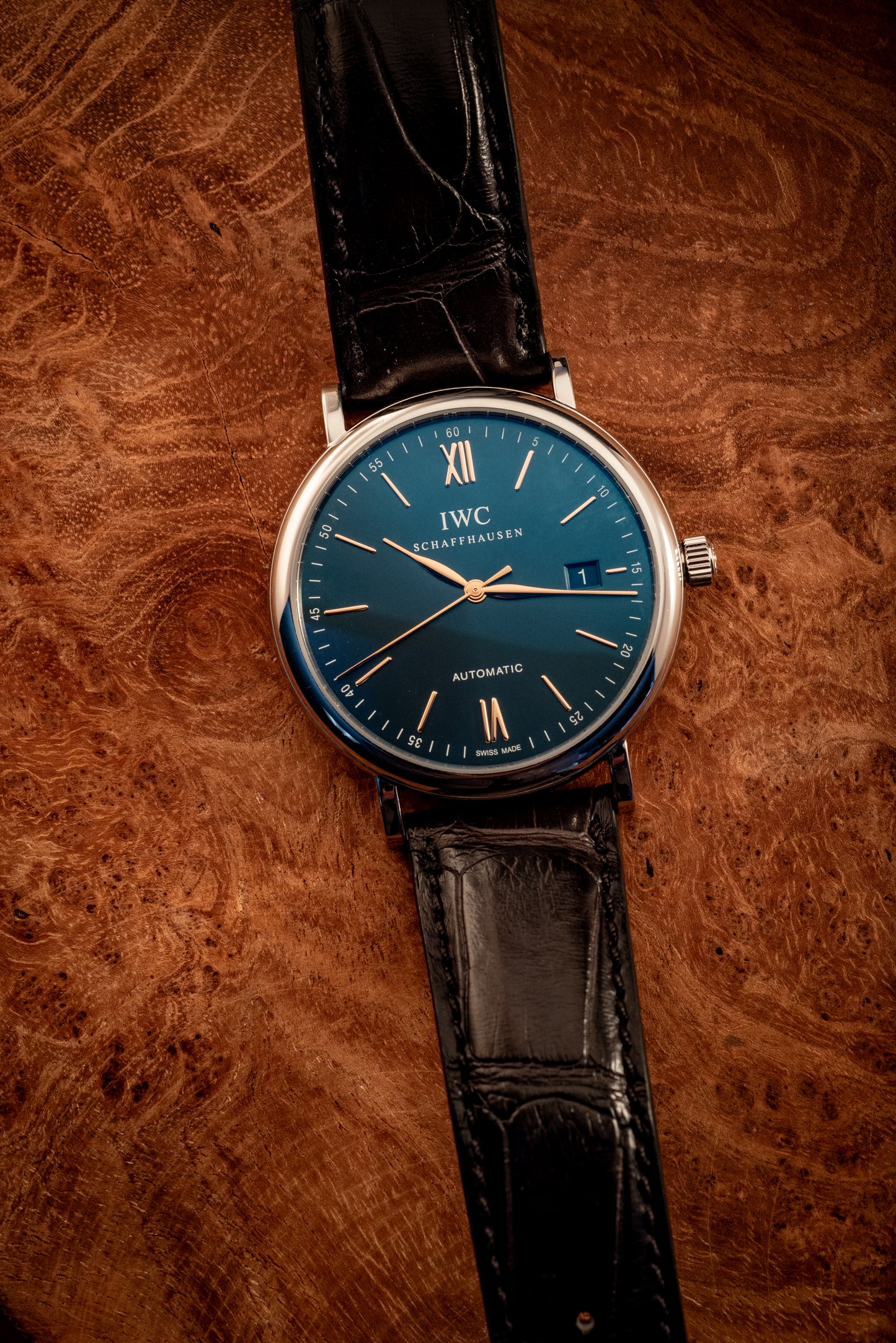 IWC Portofina Automatic 40MM Blue Dial 2025 Ref IW356523 Box And Papers