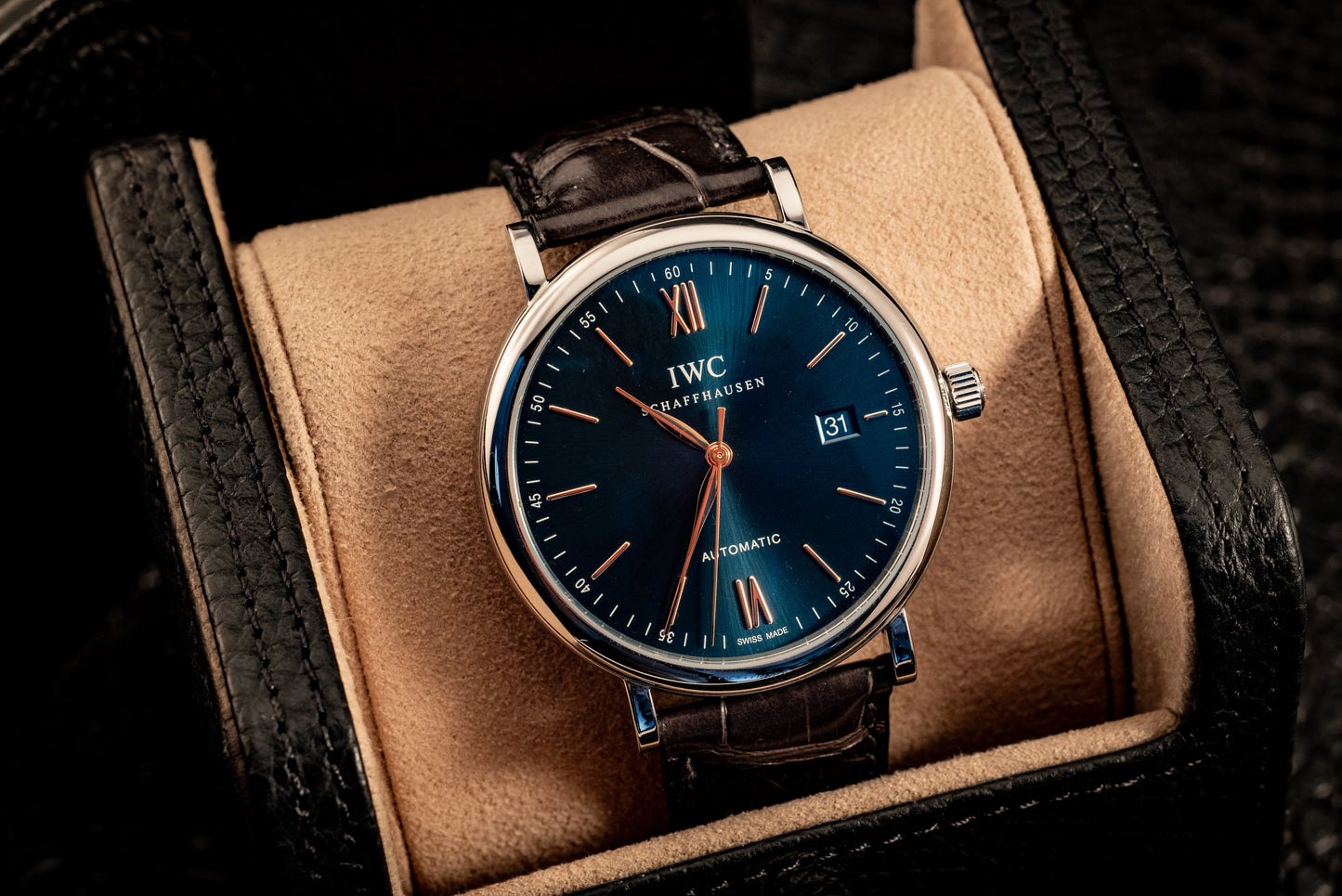 IWC Portofina Automatic 40MM Blue Dial 2025 Ref IW356523 Box And Papers