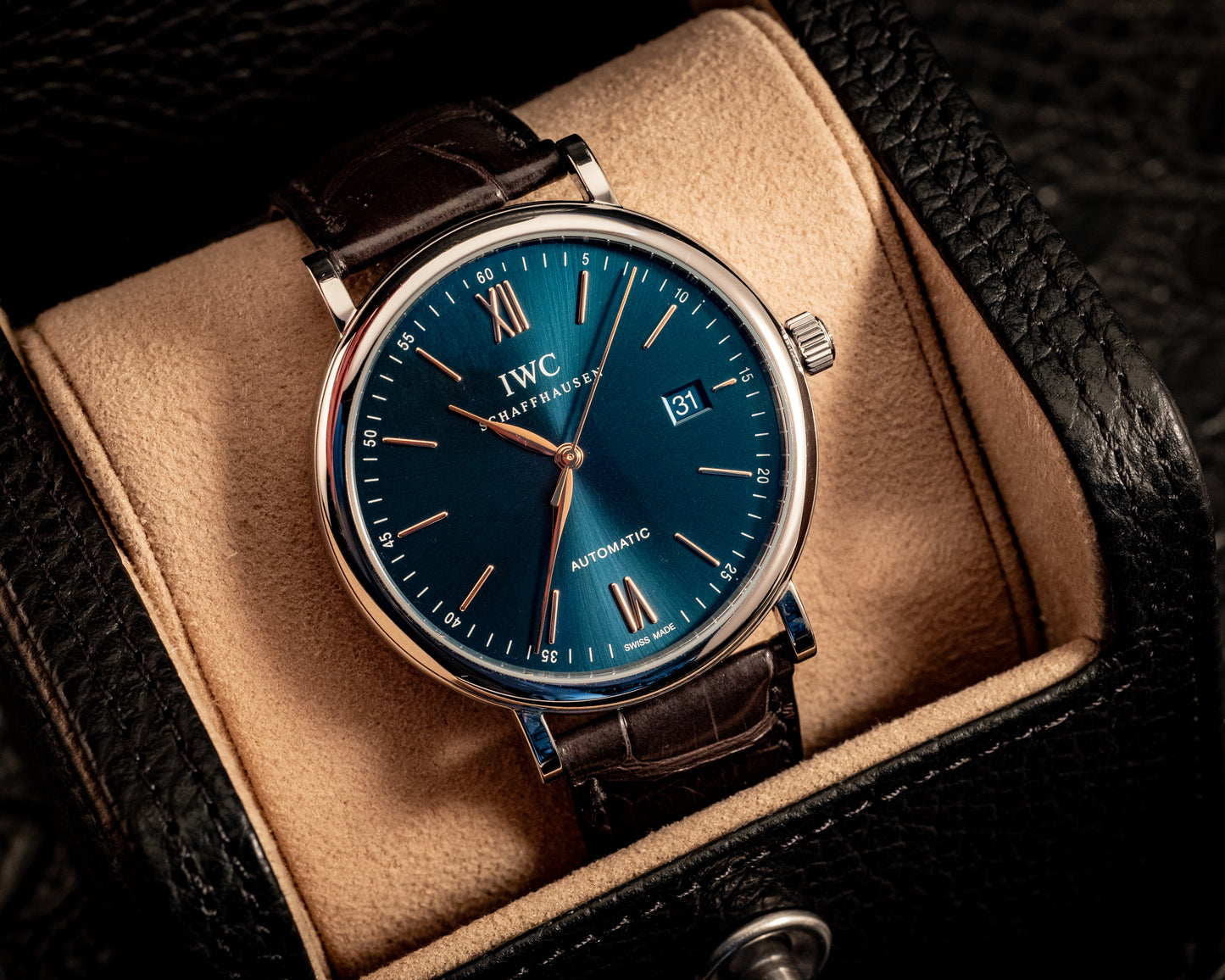 IWC Portofina Automatic 40MM Blue Dial 2025 Ref IW356523 Box And Papers