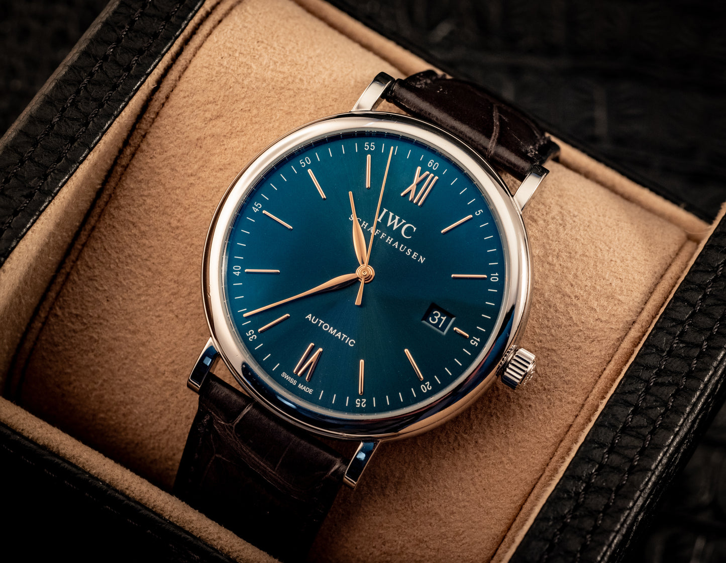IWC Portofina Automatic 40MM Blue Dial 2025 Ref IW356523 Box And Papers