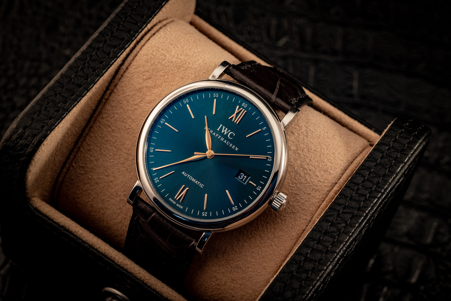 IWC Portofina Automatic 40MM Blue Dial 2025 Ref IW356523 Box And Papers