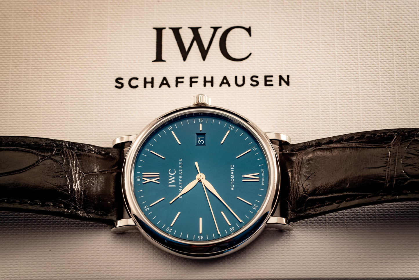 IWC Portofina Automatic 40MM Blue Dial 2025 Ref IW356523 Box And Papers