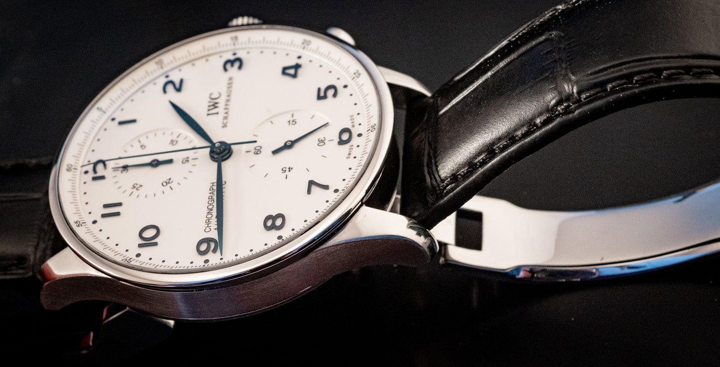 IWC Portugieser 2018 Chronograph 41MM Box And Papers Ref IW371446