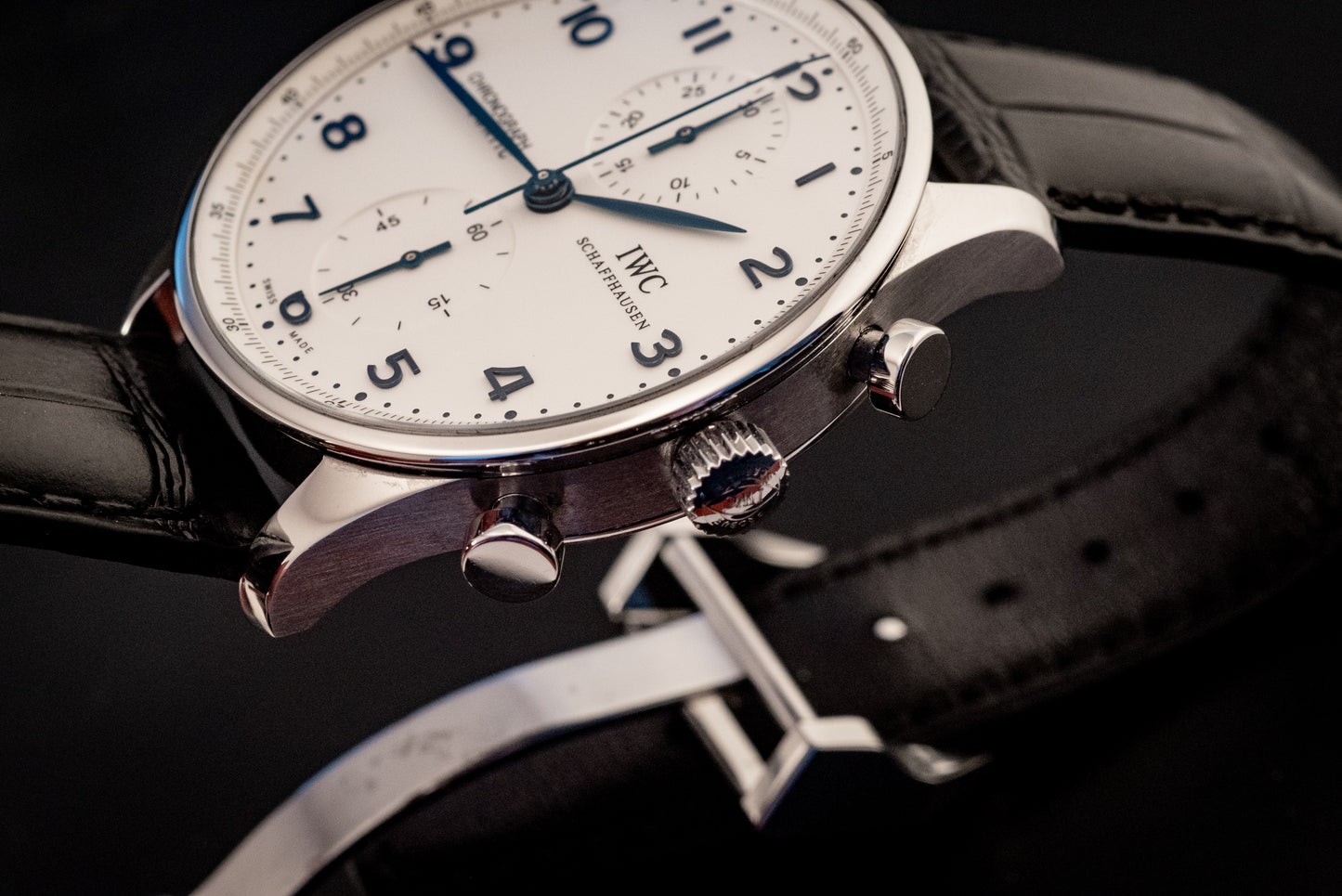 IWC Portugieser 2018 Chronograph 41MM Box And Papers Ref IW371446