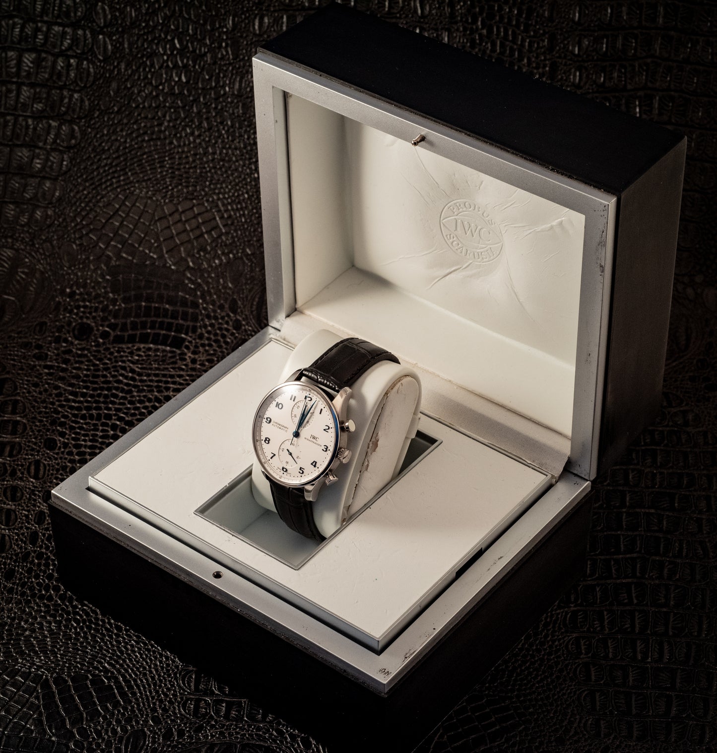 IWC Portugieser 2018 Chronograph 41MM Box And Papers Ref IW371446
