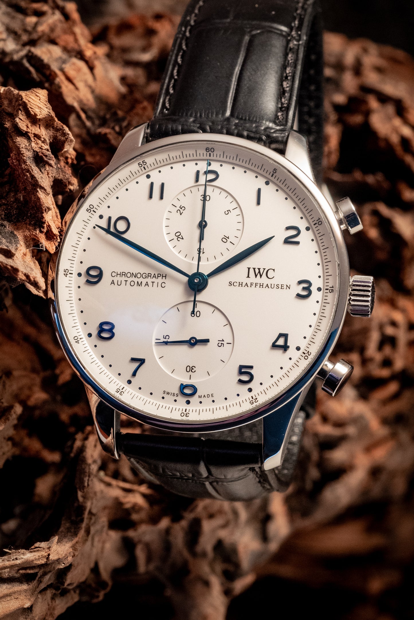 IWC Portugieser 2018 Chronograph 41MM Box And Papers Ref IW371446