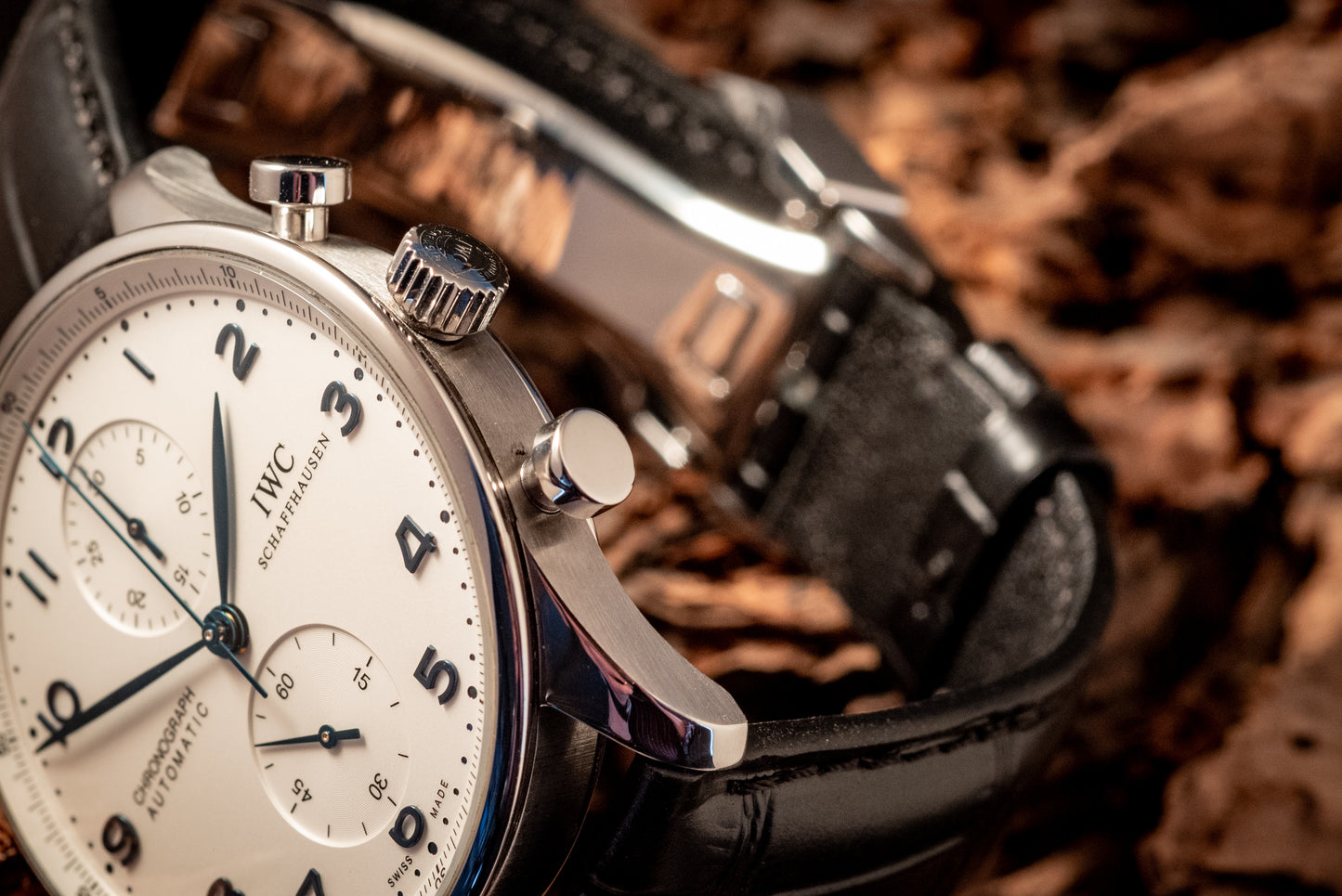 IWC Portugieser 2018 Chronograph 41MM Box And Papers Ref IW371446