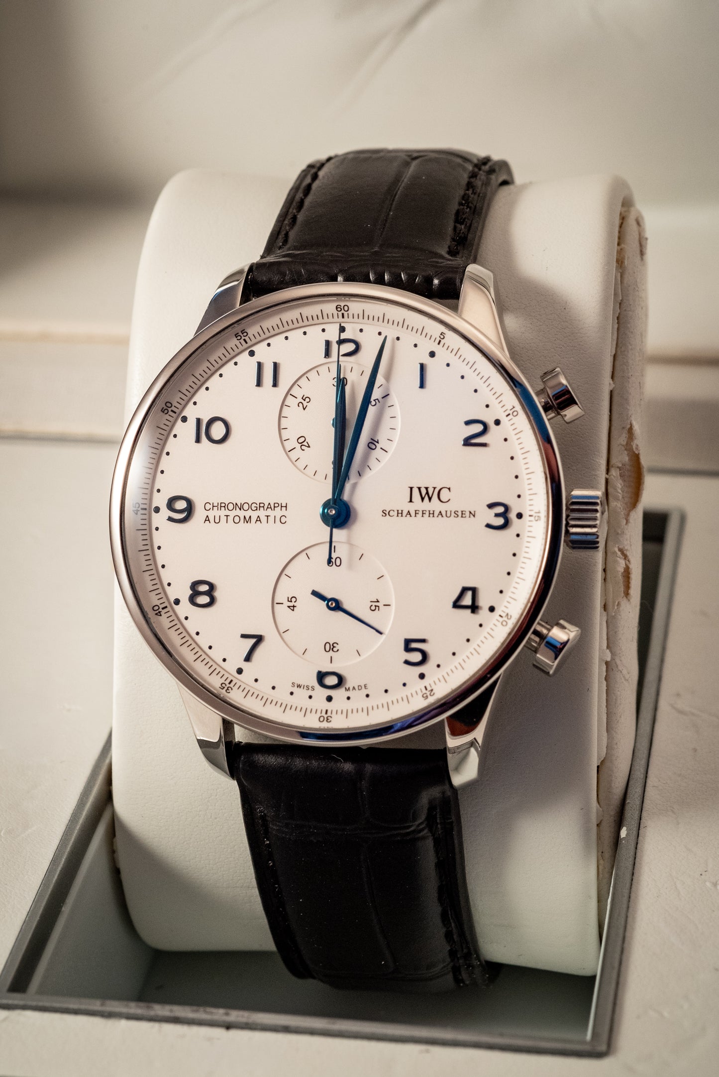 IWC Portugieser 2018 Chronograph 41MM Box And Papers Ref IW371446