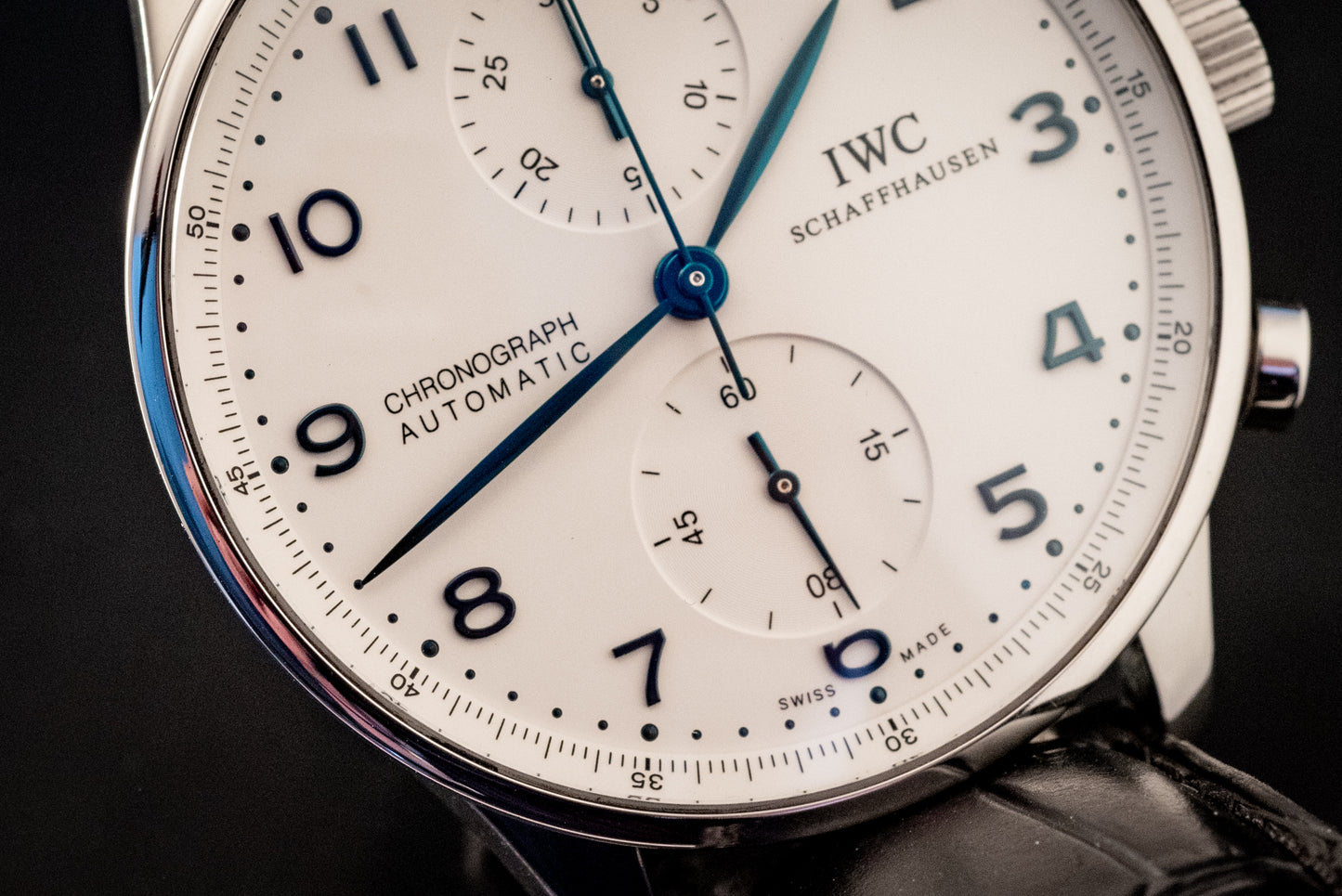 IWC Portugieser 2018 Chronograph 41MM Box And Papers Ref IW371446
