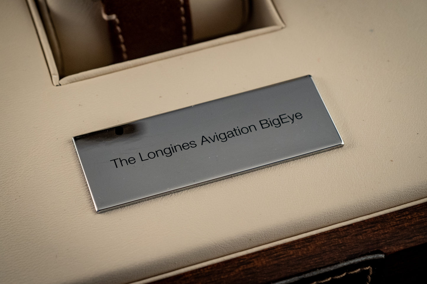 Longines Aviation BigEye 41MM Chronograph Box And Authentication Card Ref L2.816.4.53.2