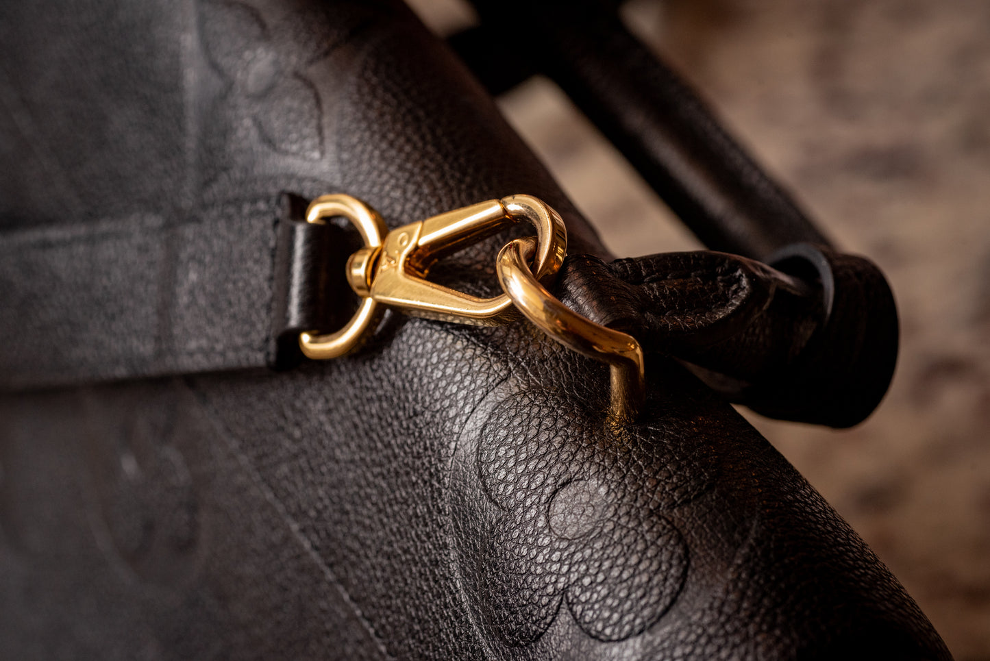 Louis Vuitton Madeleine MM Empreinte Top Handle Handbag Shoulder Strap Box LegitGrails Auth Papers