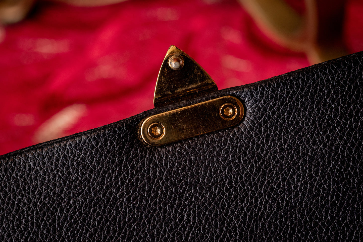 Louis Vuitton Madeleine MM Empreinte Top Handle Handbag Shoulder Strap Box LegitGrails Auth Papers