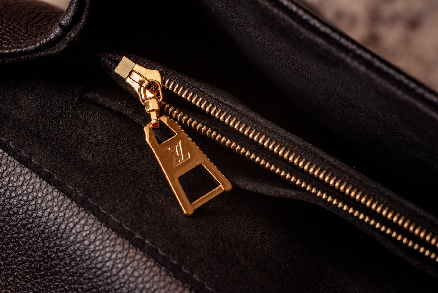 Louis Vuitton Madeleine MM Empreinte Top Handle Handbag Shoulder Strap Box LegitGrails Auth Papers