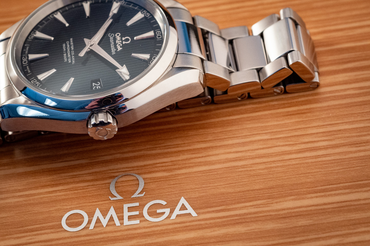 Omega Seamaster Aqua Terra 2021 Blue Dial Box And Papers Ref 231.10.42.21.03.003