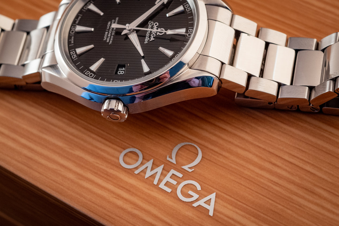 Omega 2021 Seamaster Aqua Terra Men's 42MM Stainless Steel Black Dial Ref 231.10.42.21.01.003