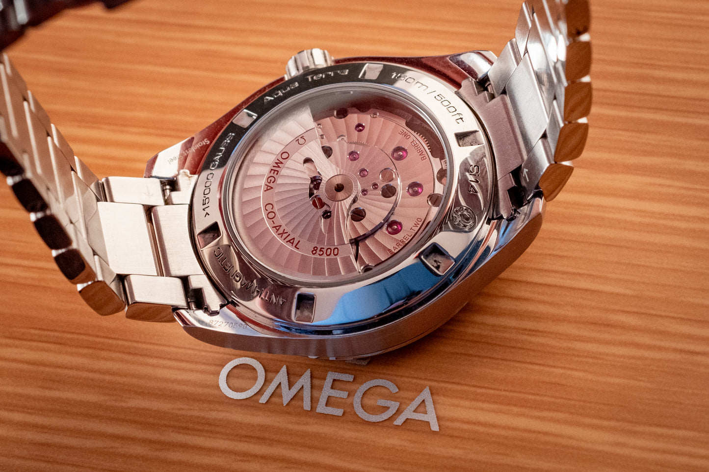 Omega 2021 Seamaster Aqua Terra Men's 42MM Stainless Steel Black Dial Ref 231.10.42.21.01.003