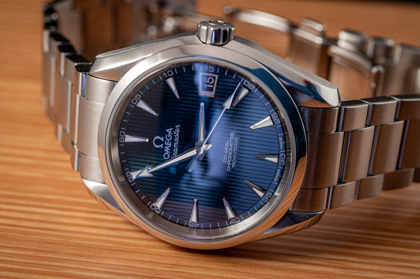 Omega Seamaster 2021 Aqua Terra Skyfall 38.5mm Box And Papers Ref 231.10.39.21.03.001