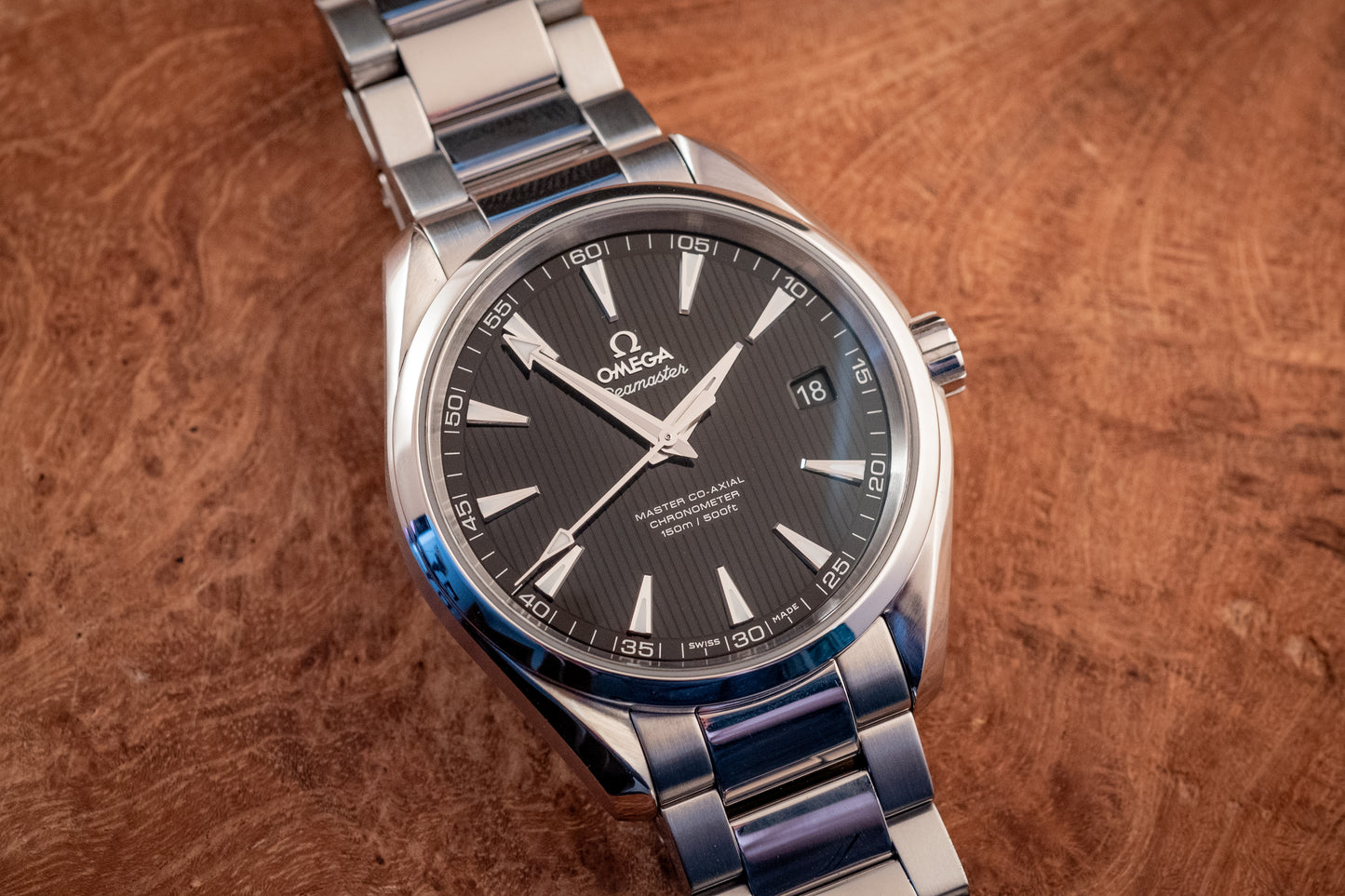 Omega 2021 Seamaster Aqua Terra Men's 42MM Stainless Steel Black Dial Ref 231.10.42.21.01.003