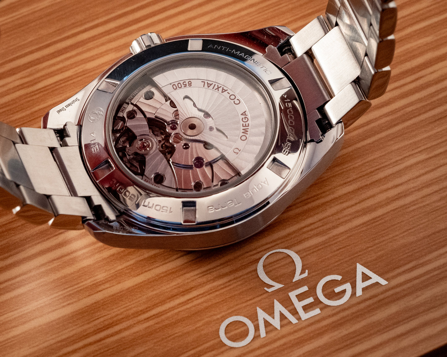 Omega Seamaster Aqua Terra 2021 Blue Dial Box And Papers Ref 231.10.42.21.03.003