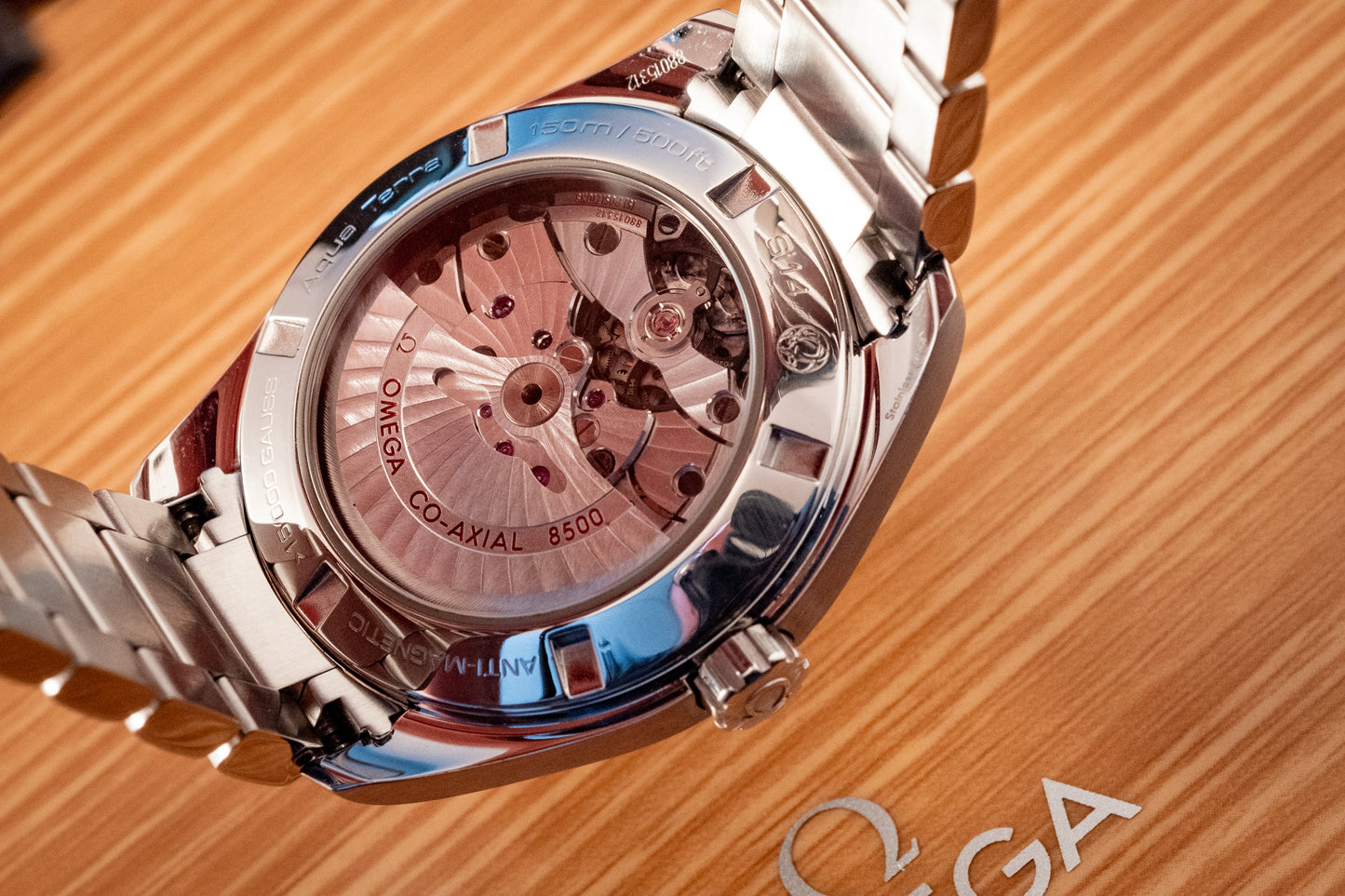 Omega Seamaster Aqua Terra 2021 Blue Dial Box And Papers Ref 231.10.42.21.03.003
