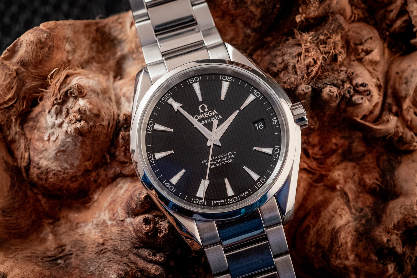 Omega 2021 Seamaster Aqua Terra Men's 42MM Stainless Steel Black Dial Ref 231.10.42.21.01.003