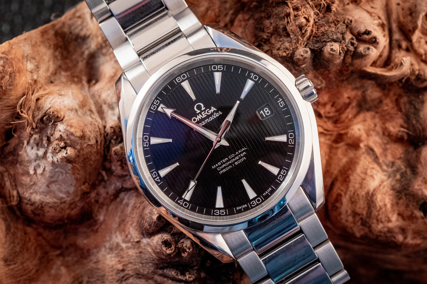 Omega 2021 Seamaster Aqua Terra Men's 42MM Stainless Steel Black Dial Ref 231.10.42.21.01.003