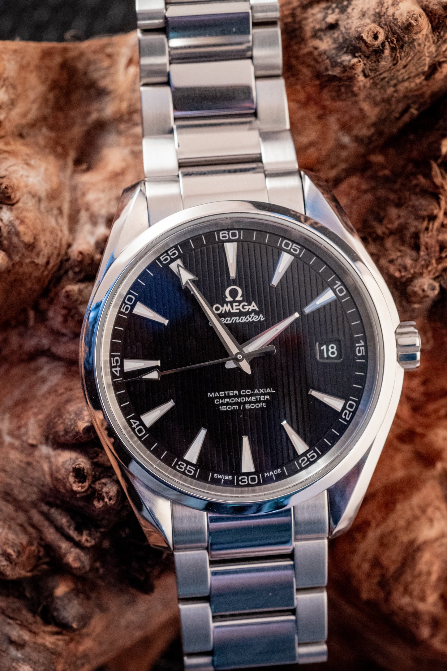 Omega 2021 Seamaster Aqua Terra Men's 42MM Stainless Steel Black Dial Ref 231.10.42.21.01.003