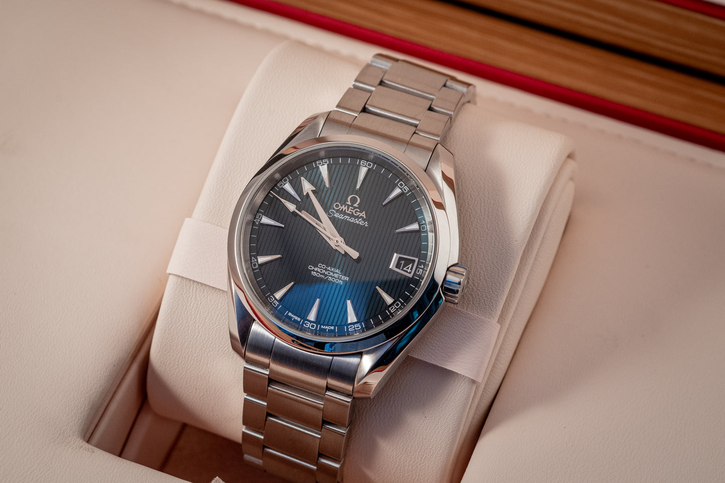 Omega Seamaster 2021 Aqua Terra Skyfall 38.5mm Box And Papers Ref 231.10.39.21.03.001