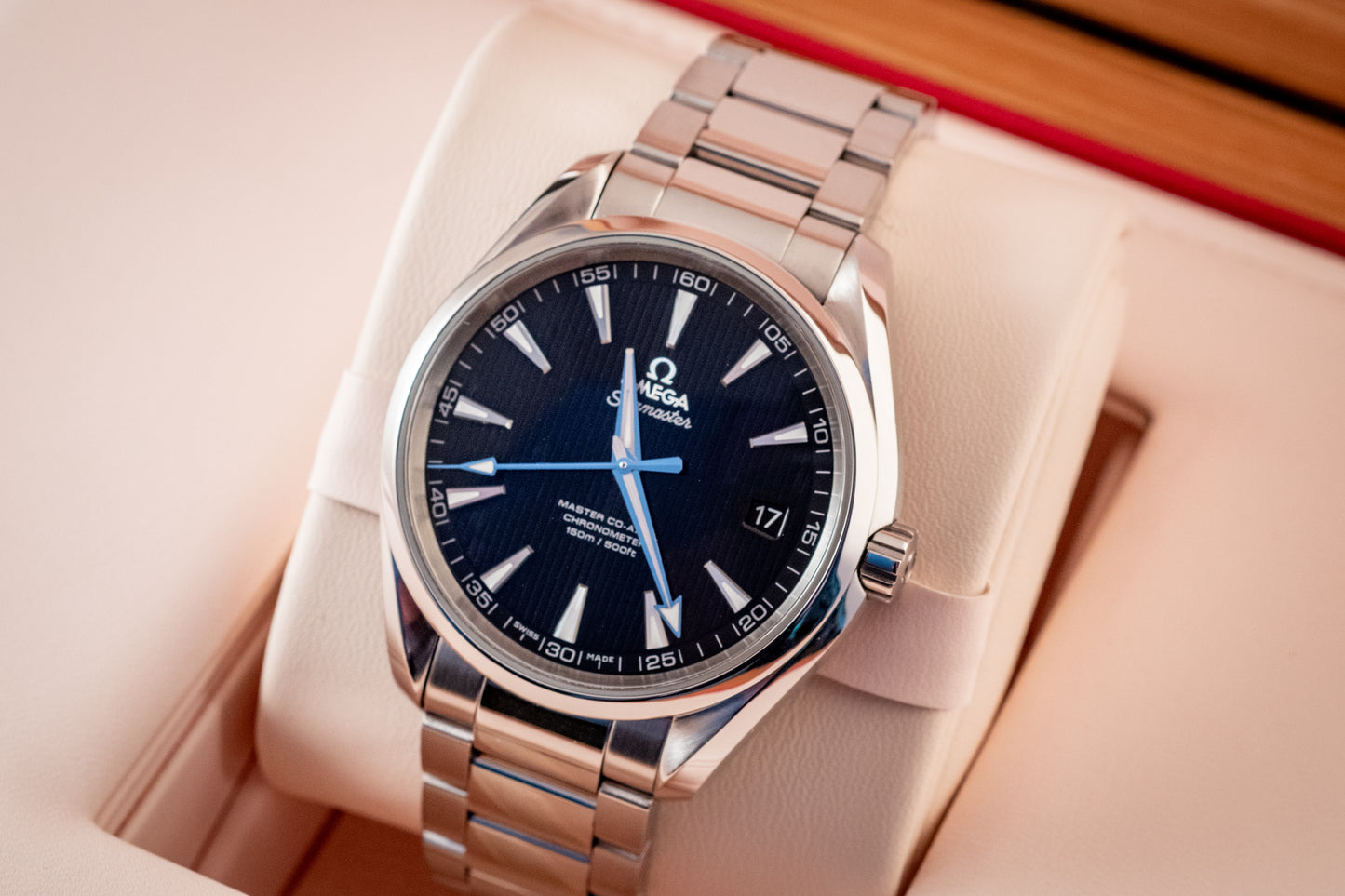 Omega 2021 Seamaster Aqua Terra Men's 42MM Stainless Steel Black Dial Ref 231.10.42.21.01.003