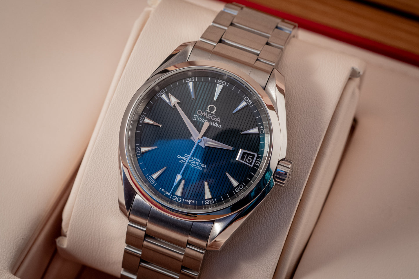 Omega Seamaster 2021 Aqua Terra Skyfall 38.5mm Box And Papers Ref 231.10.39.21.03.001