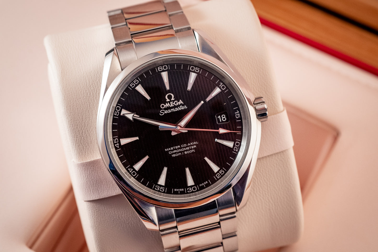 Omega 2021 Seamaster Aqua Terra Men's 42MM Stainless Steel Black Dial Ref 231.10.42.21.01.003
