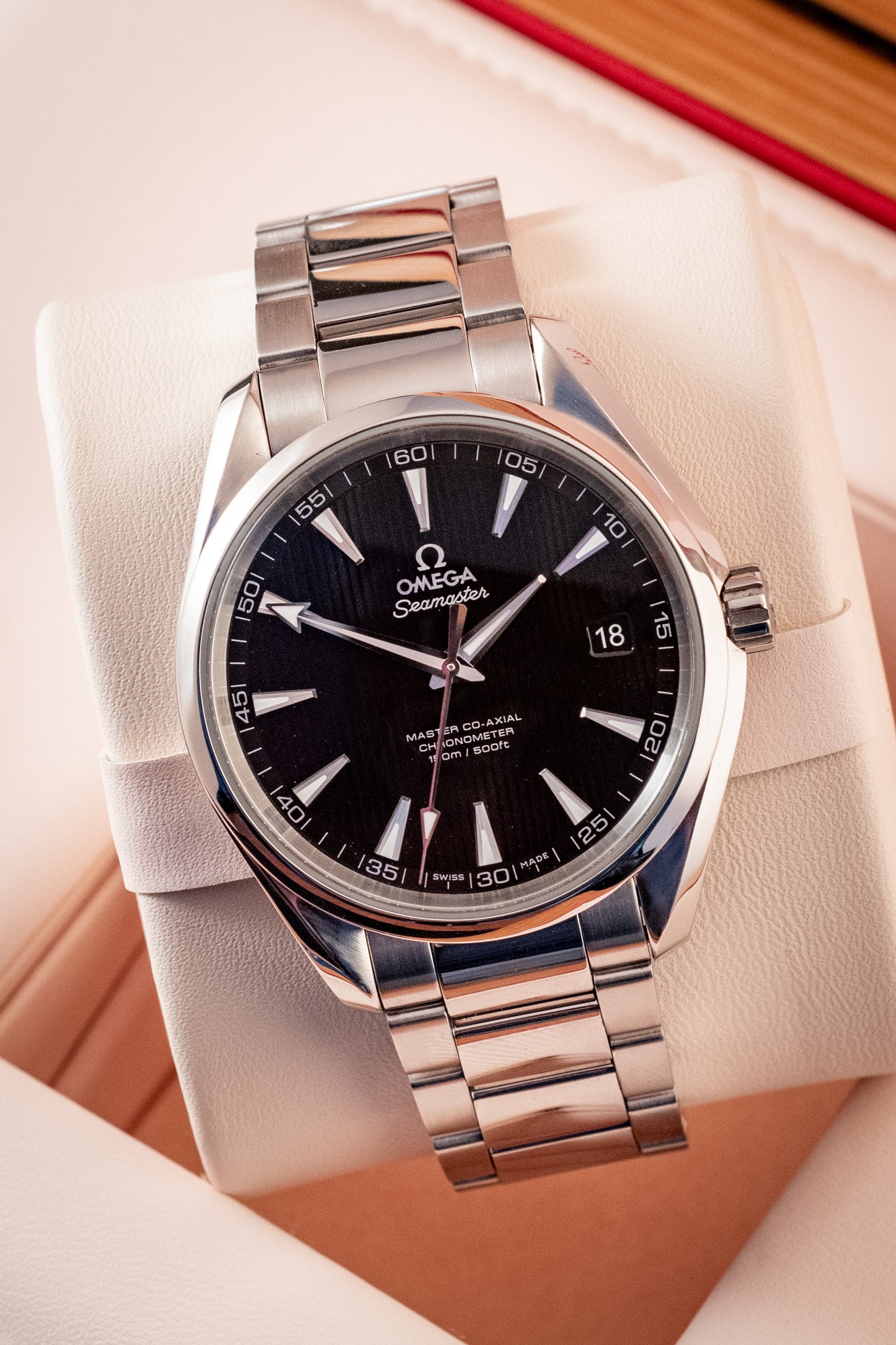 Omega 2021 Seamaster Aqua Terra Men's 42MM Stainless Steel Black Dial Ref 231.10.42.21.01.003