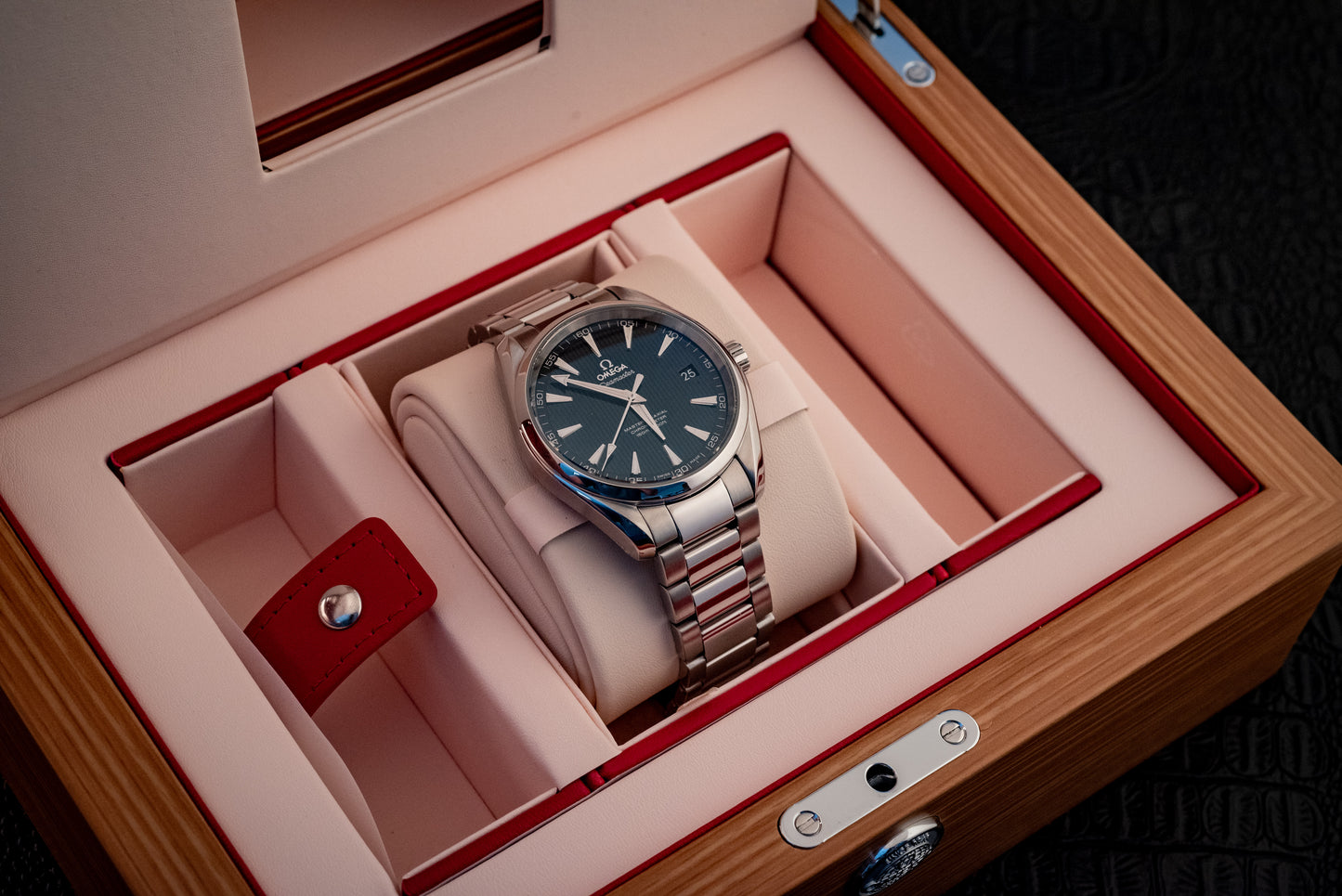 Omega Seamaster Aqua Terra 2021 Blue Dial Box And Papers Ref 231.10.42.21.03.003