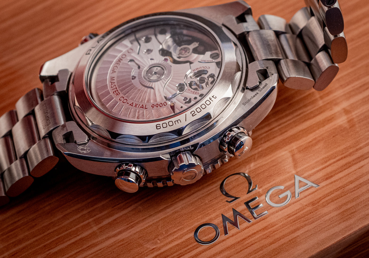 Omega Seamaster Planet Ocean Chronograph Ref 215.30.46.51.01.001 Box And Papers