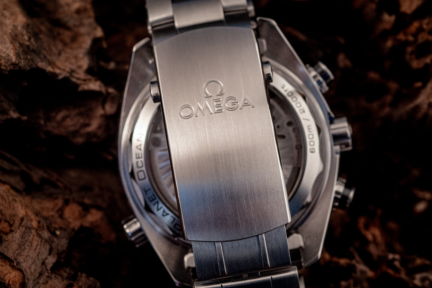 Omega Seamaster Planet Ocean Chronograph Ref 215.30.46.51.01.001 Box And Papers