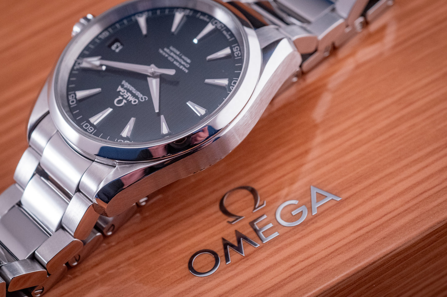 Omega Seamaster Aqua Terra 11/2023 Blue Dial Box And Papers Ref 231.10.42.21.03.003