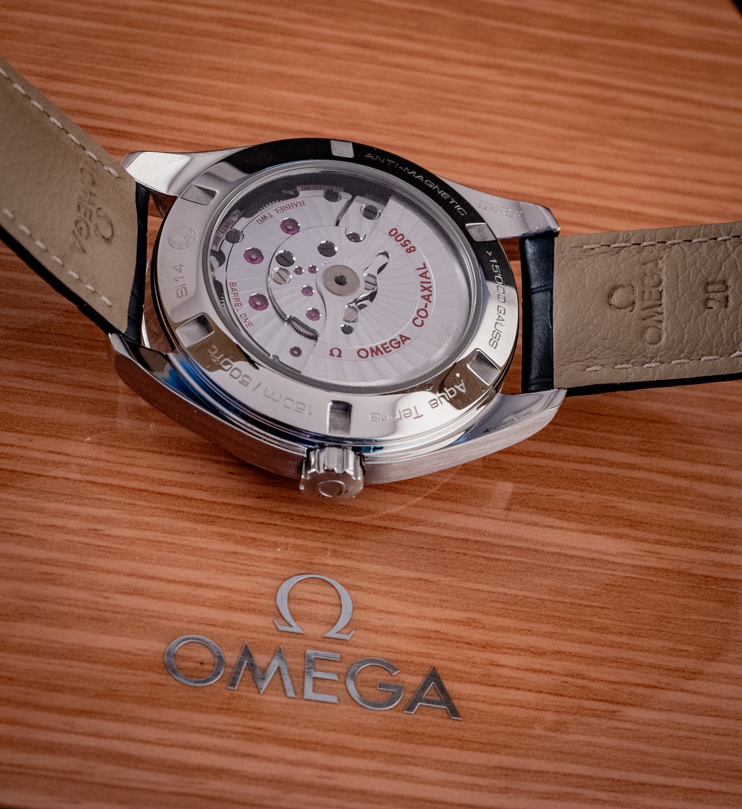 Omega 2023 Seamaster Aqua Terra Strap Blue 42MM Box And Papers Ref 231.13.42.21.03.001